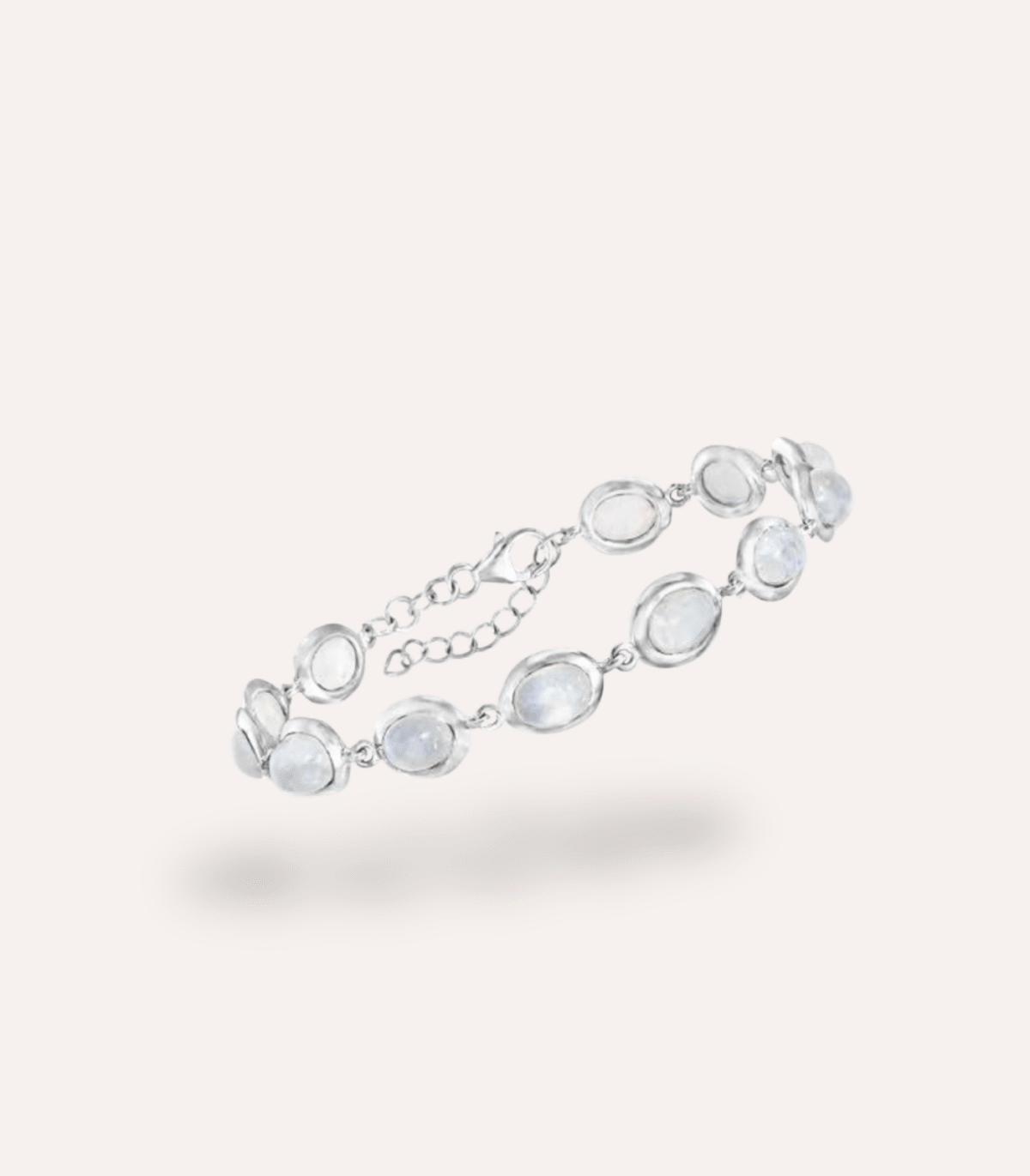 STERLING SILVER MOONSTONE BRACELET