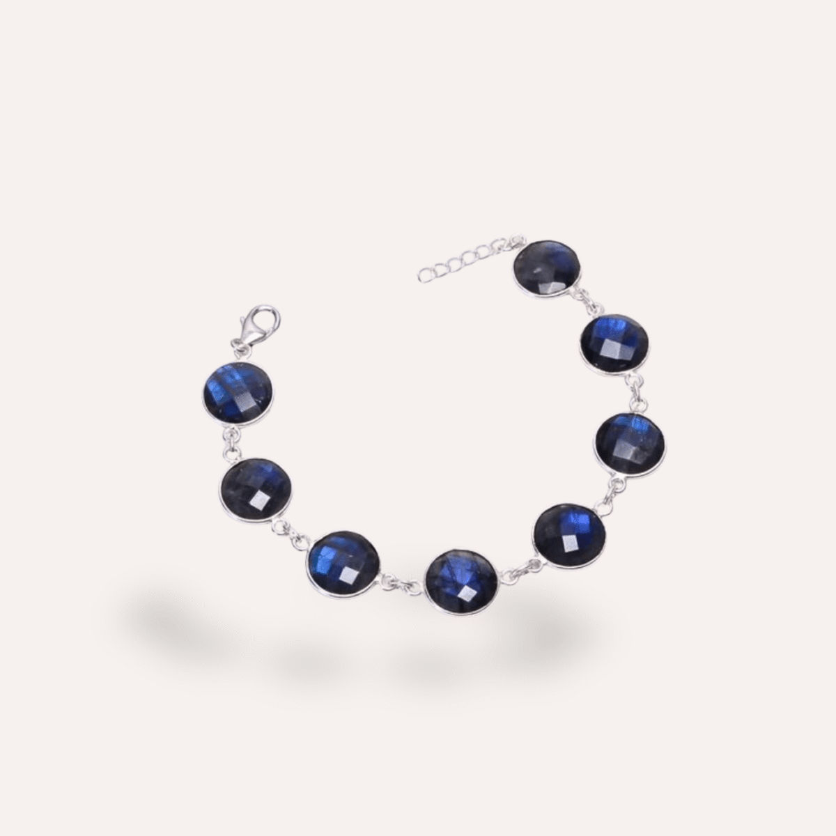 STERLING SILVER LABRADORITE BRACELET