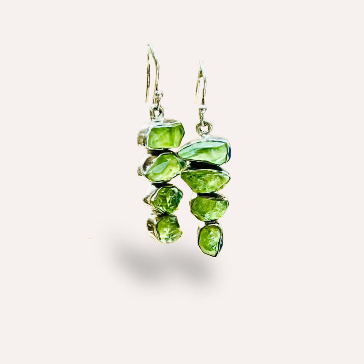 Silver Gemstone Earrings Collection