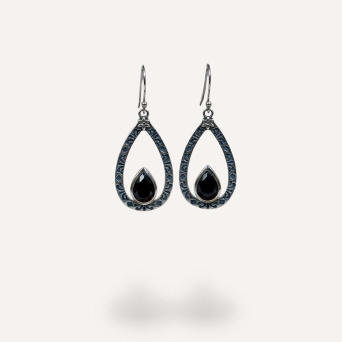 Cut Stone Cast Earrings Collection