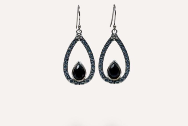 Cut Stone Cast Earrings Collection